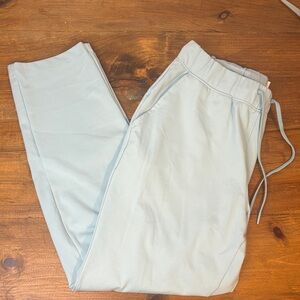 🤍 Yogalicious Light Blue Straight Leg Pants